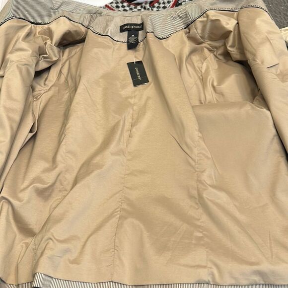 Lane Bryant Jacket Size 28 Stretch Contemporary Pinstripe NWT - Picture 12 of 15
